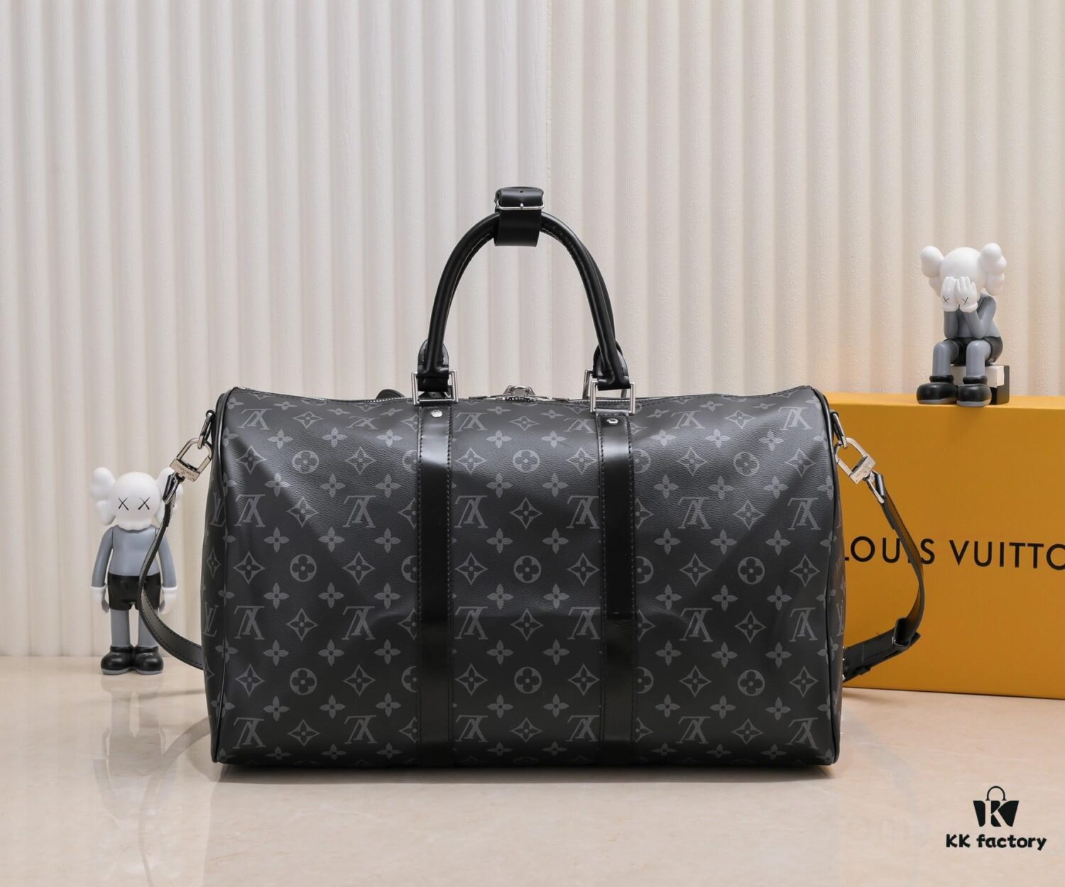 Exclusive Real Shot - Upgraded Version ‼️ Authentic Original Goods ‼️ Highly Acclaimed. Three Sizes Restocked, Versatile Travel Bag! KEEPALL 455055 Travel Bag in 5 Colors (with Shoulder Strap) 40568 41418M41416 M41414