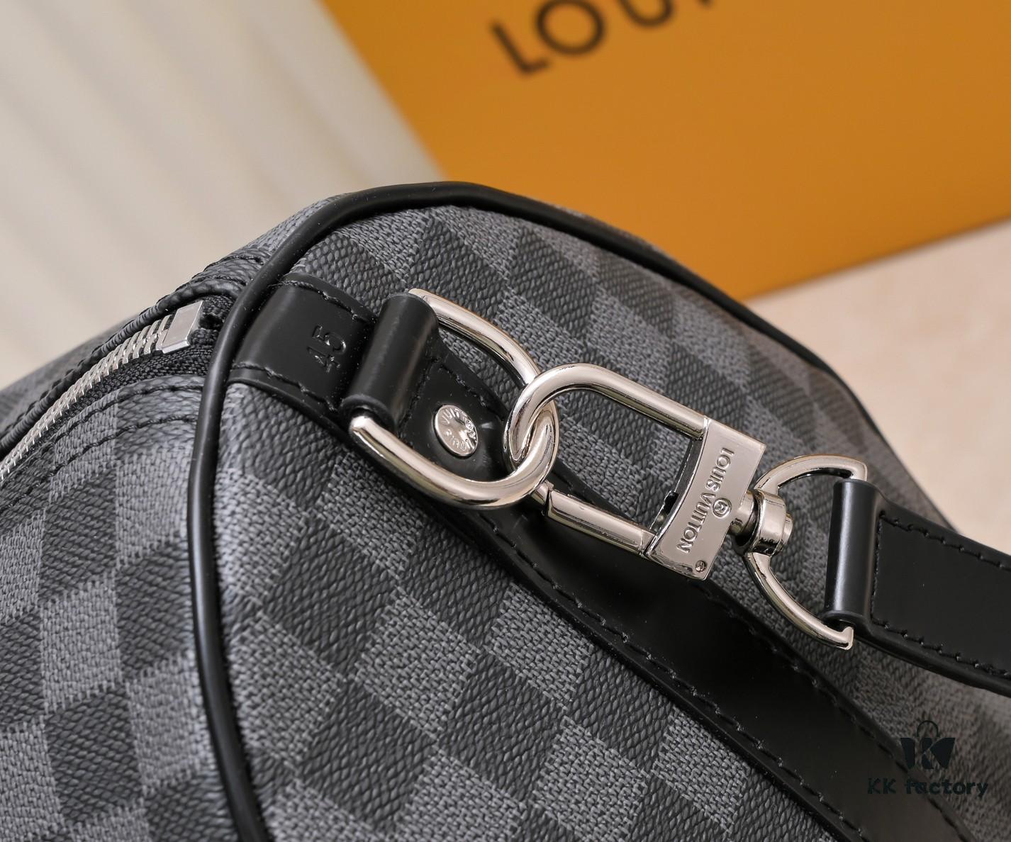 Exclusive Real Photo - Upgraded Version ‼️ Authentic Product ‼️ Highly Acclaimed. Three Sizes Restocked, Universal Travel Bag! KEEPALL 455055 Travel Bag in 5 Colors (with Shoulder Strap) 40568 41418M41416 M41414