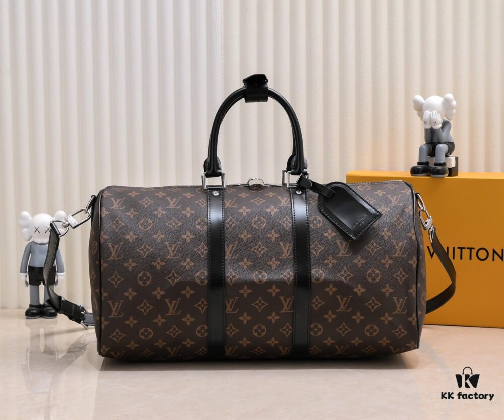 Exclusive Real Photo - Upgraded Version ‼️ Authentic Product ‼️ Highly Acclaimed Keepall 455055 Travel Bag in 5 Colors (with Strap) Available in Three Sizes