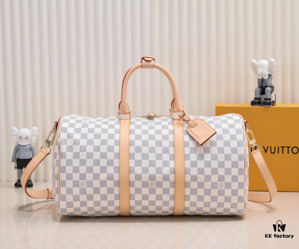 Exclusive Real Shot - Upgraded Version ‼️ Authentic Goods ‼️ Highly Acclaimed Keepall 455055 Travel Bag in 5 Colors (with Shoulder Strap) Available in Three Sizes