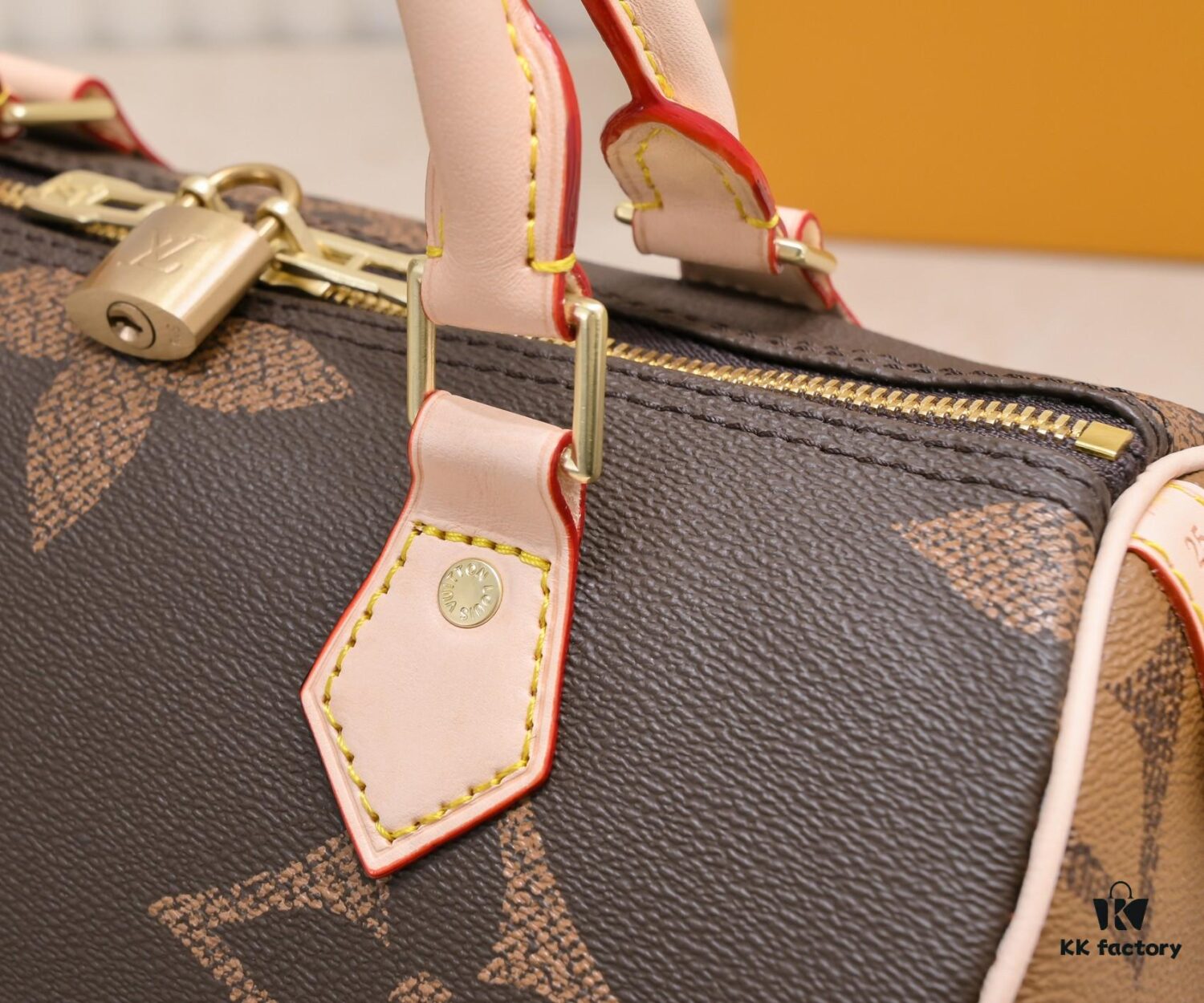 Upgraded Version [Speedy25] Handbag 2019 Runway Edition - Vintage Collection ~ M41113 (40390) Large Flower