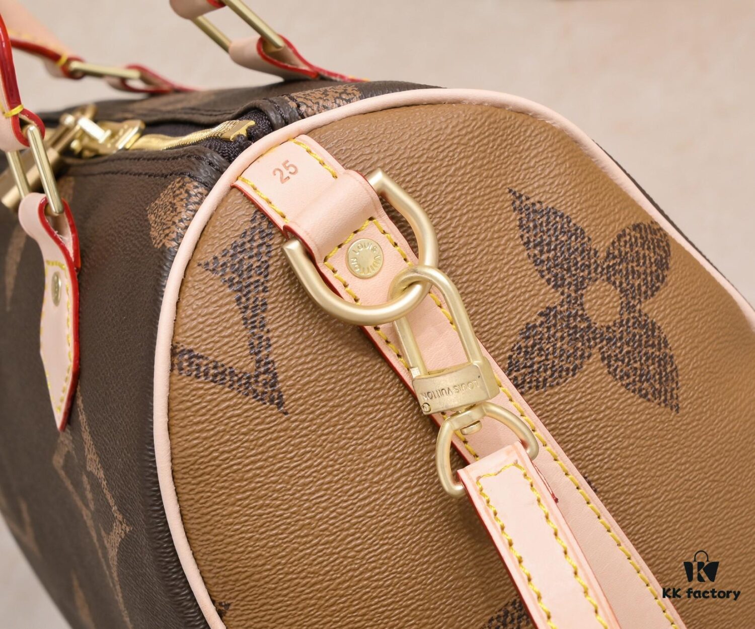 Upgraded Version [Speedy25] Handbag 2019 Runway Edition - Vintage Collection ~ M41113 (40390) Large Flower