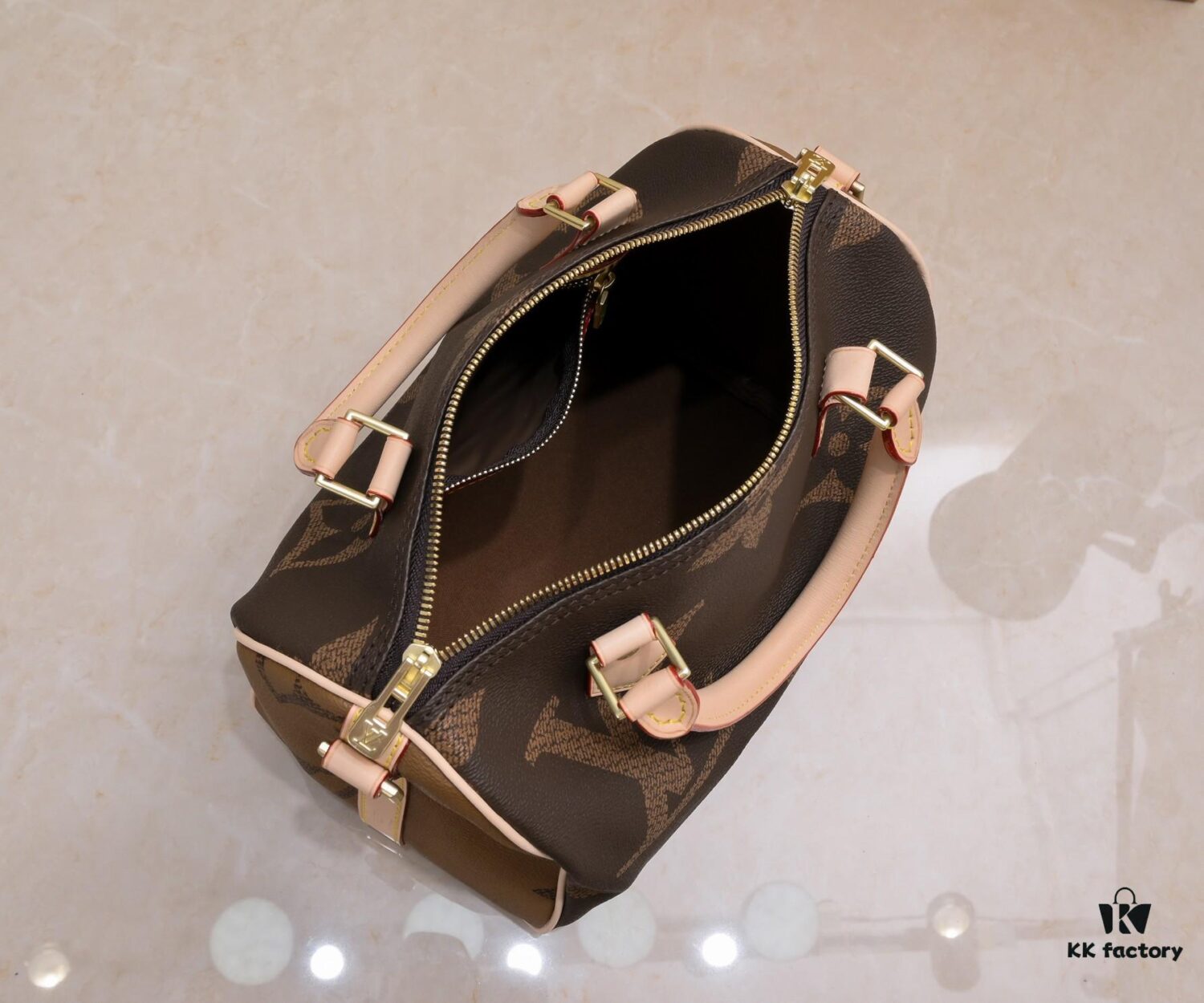 Upgraded Version [Speedy25] Handbag 2019 Runway Edition - Vintage Collection ~ M41113 (40390) Large Flower