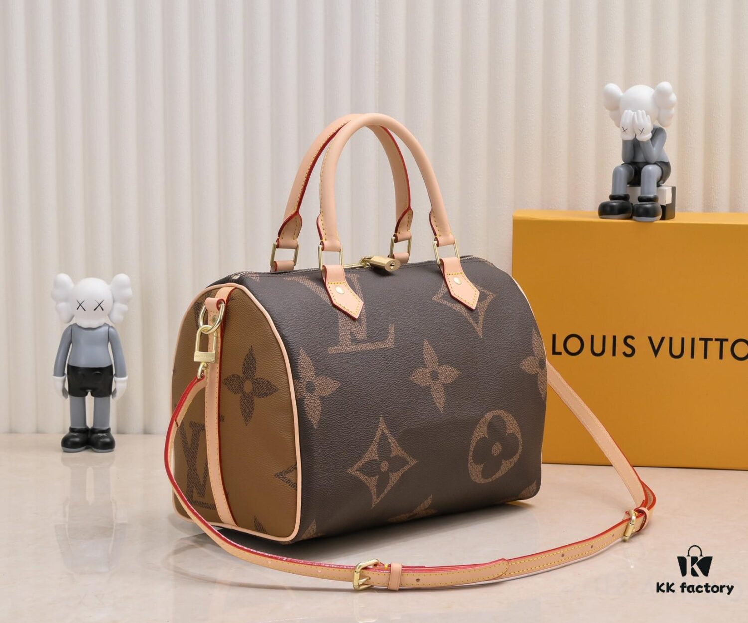 Upgraded Version [Speedy30] Handbag 2019 Runway Edition - Vintage Collection ~ M41112 (40391) Large Flower