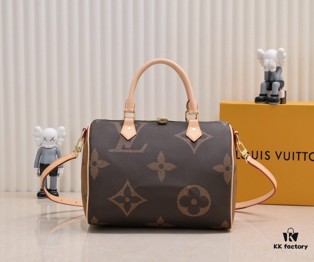 Upgraded Version [Speedy30] Handbag 2019 Runway Edition - Vintage Collection ~ M41112 (40391) Large Flower