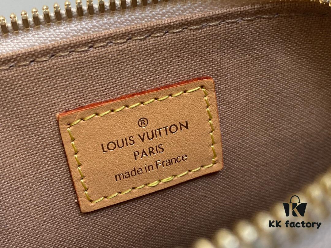 M46895 White Flower 82717 Mini Shell Bag Collection - New Launch Nano Alma Handbag