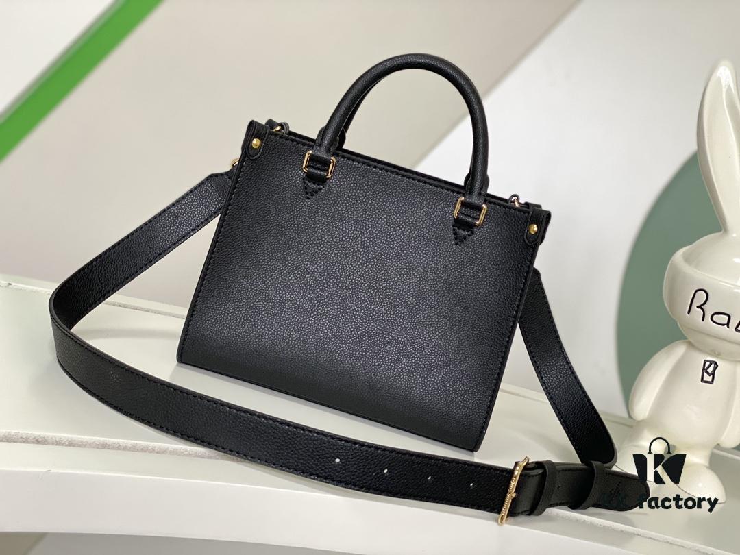 Lock & Go Handbag in Black M22311 and Beige White M23637 - Premium Original Order