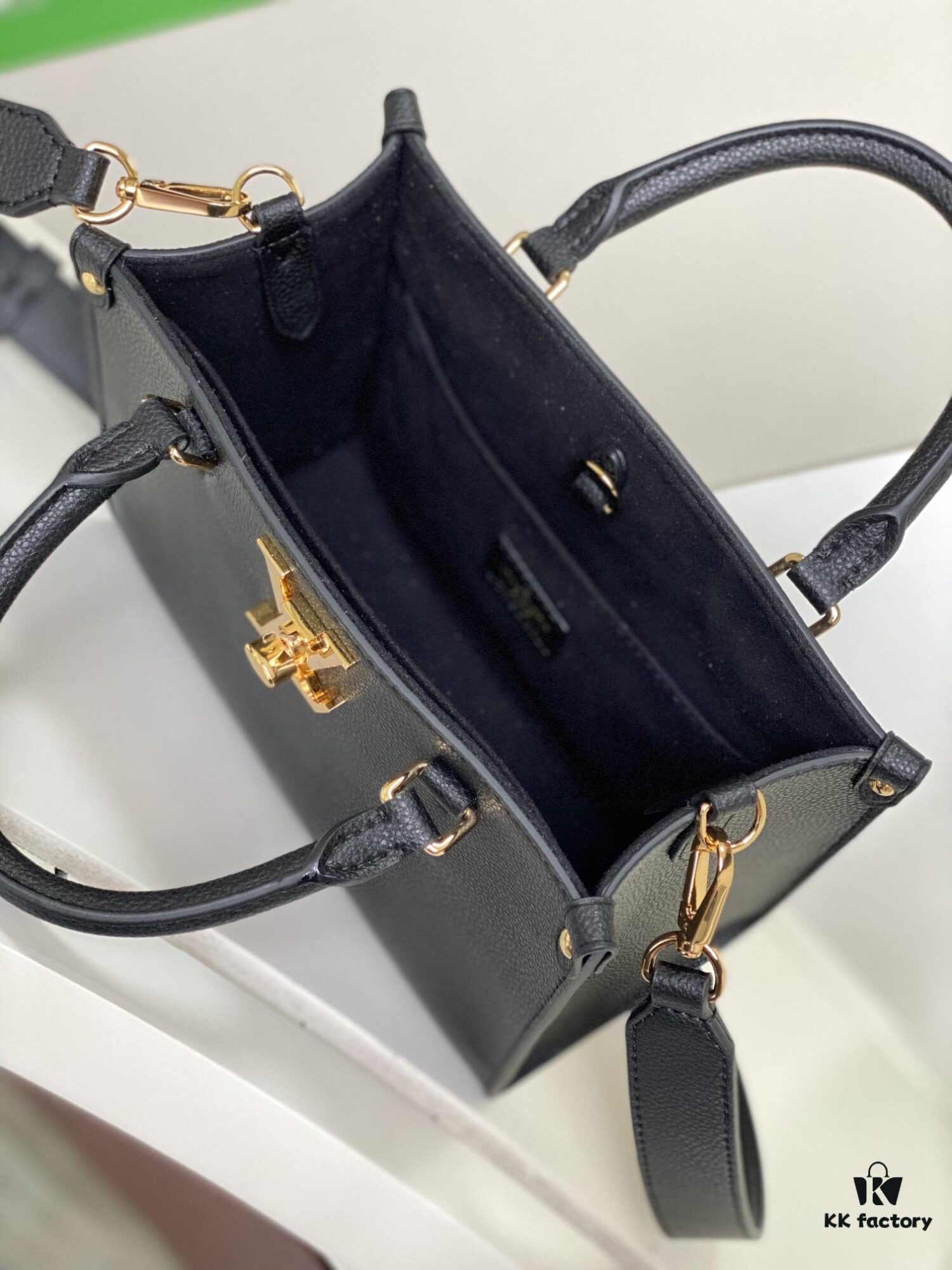 Lock & Go Handbag in Black M22311 and Beige White M23637 - Premium Original Order