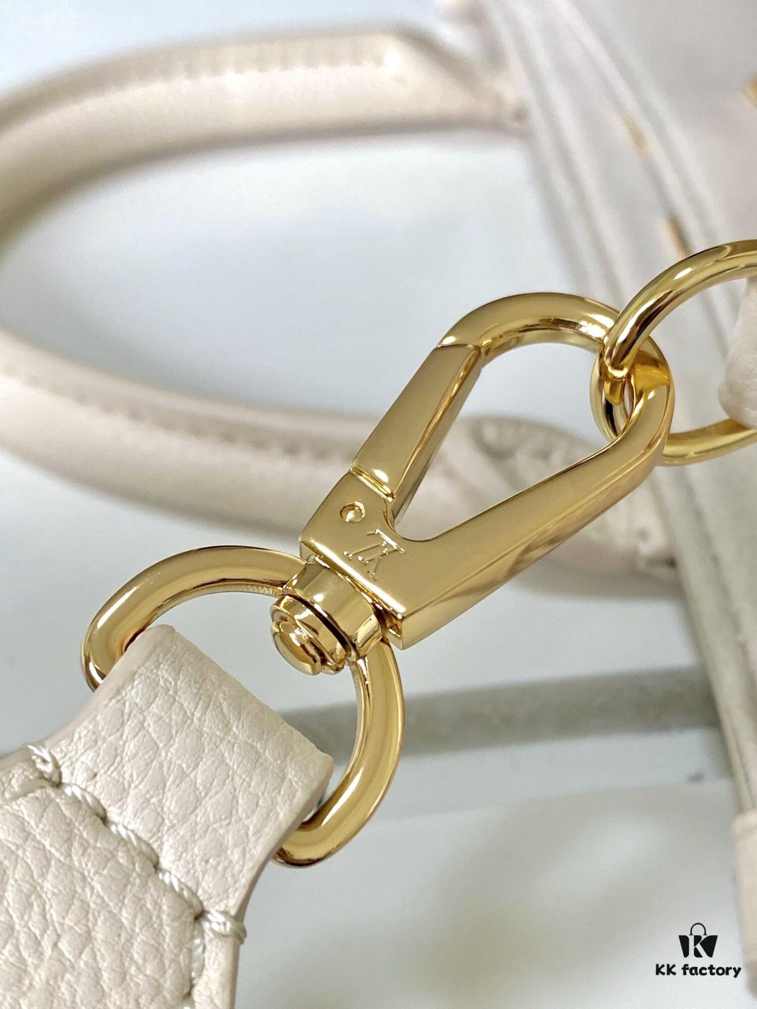 Lock & Go Handbag in Black M22311 and Beige M23637 - Premium Original Order, Smooth Grained Calfskin with LV Twist Lock