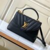 Louis Vuitton Hold Me Handbag in Black M21720 and White M21797 – New Wave Quilted Leather Collection