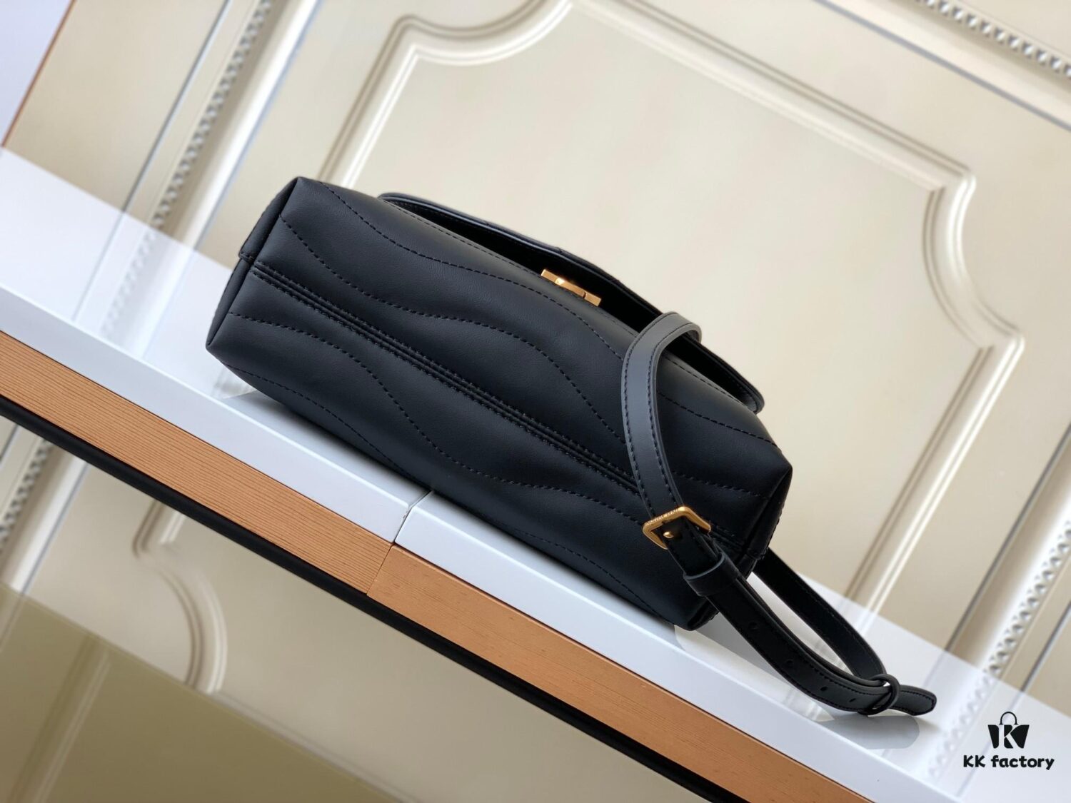 Louis Vuitton Hold Me Handbag in Black M21720 and White M21797 – New Wave Quilted Leather Collection