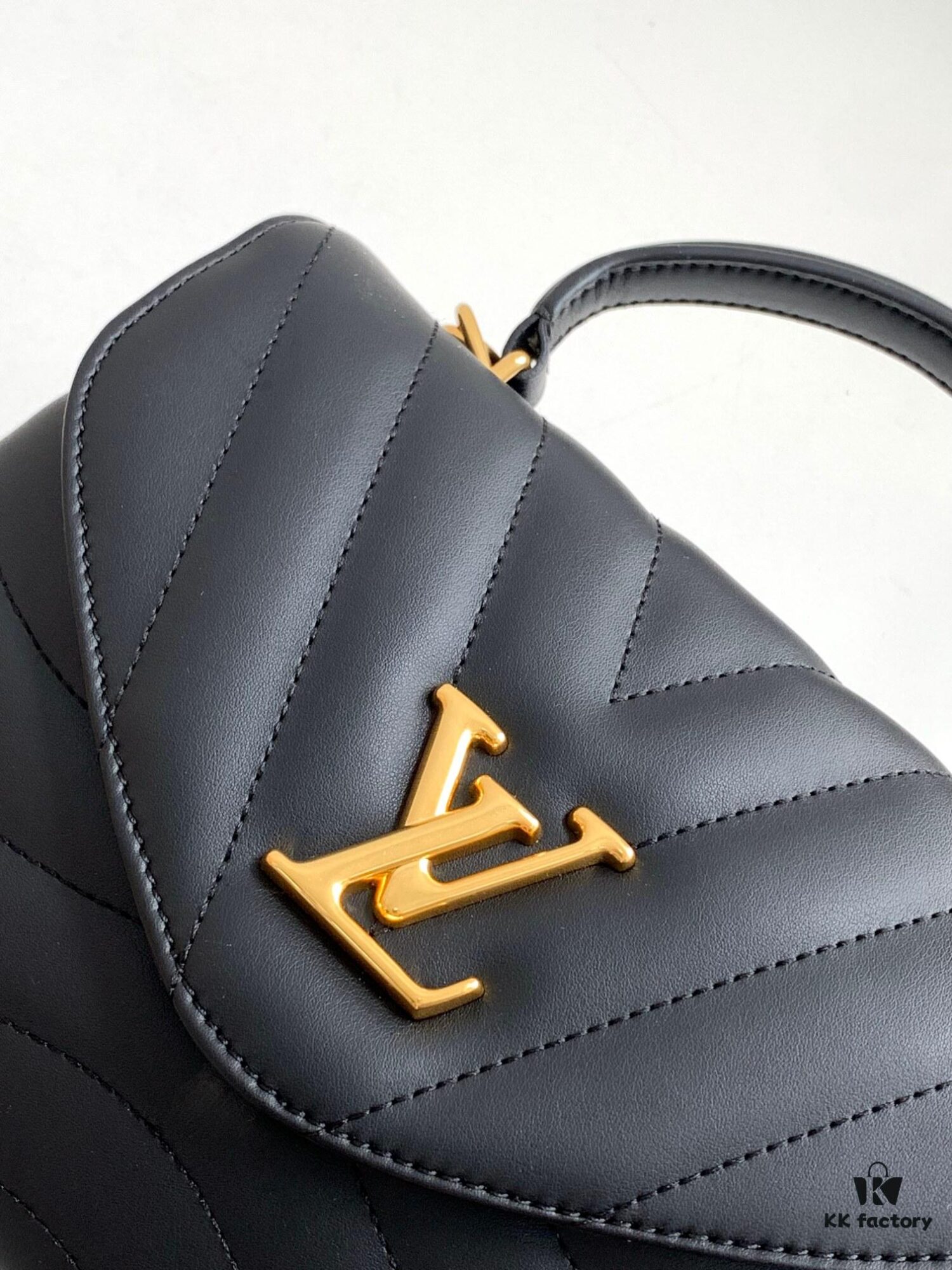 Louis Vuitton Hold Me Handbag in Black M21720 and White M21797 – New Wave Quilted Leather Collection