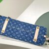 Louis Vuitton M46855 Blue Denim Shopping Bag Series M46197 CarryAll Medium Handbag