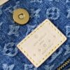 Louis Vuitton M46855 Blue Denim Shopping Bag Series M46197 CarryAll Medium Handbag