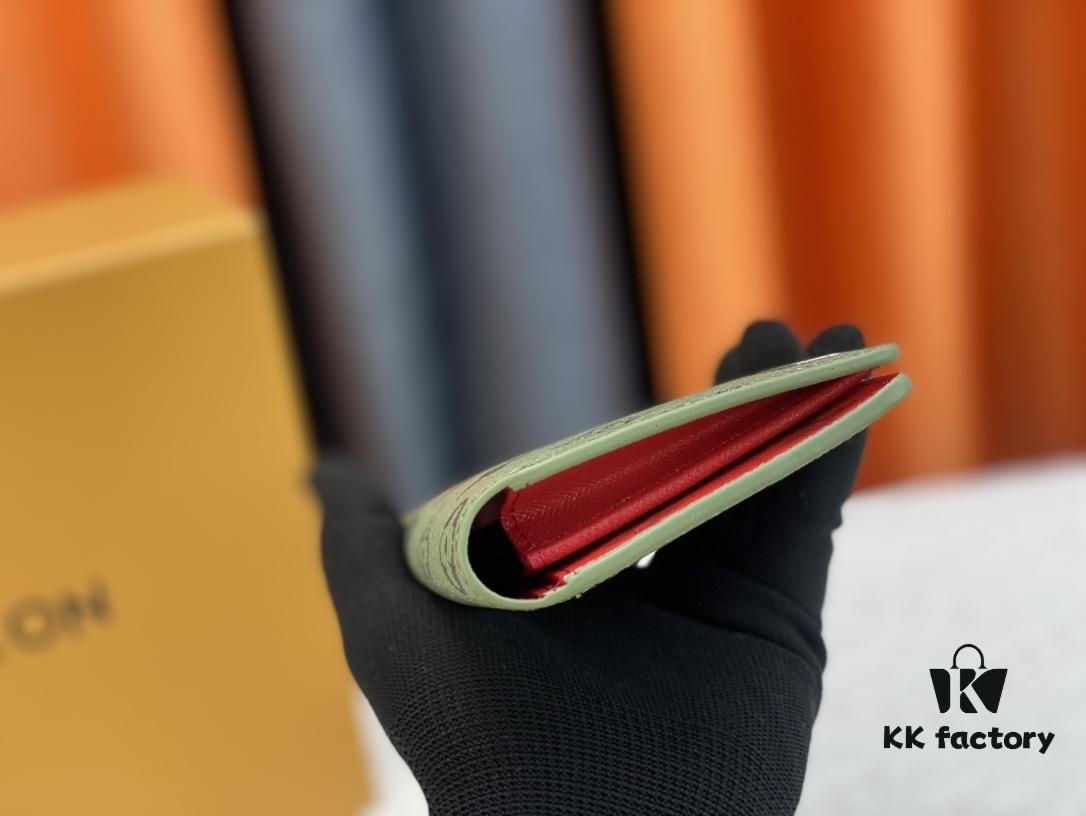 Wallet Model: N62665 Apricot with Red Brazza Wallet