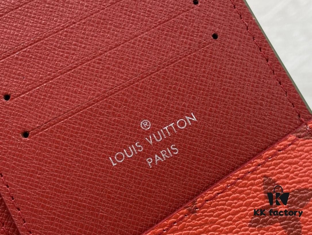 Wallet Model: N62665 Apricot with Red Brazza Wallet