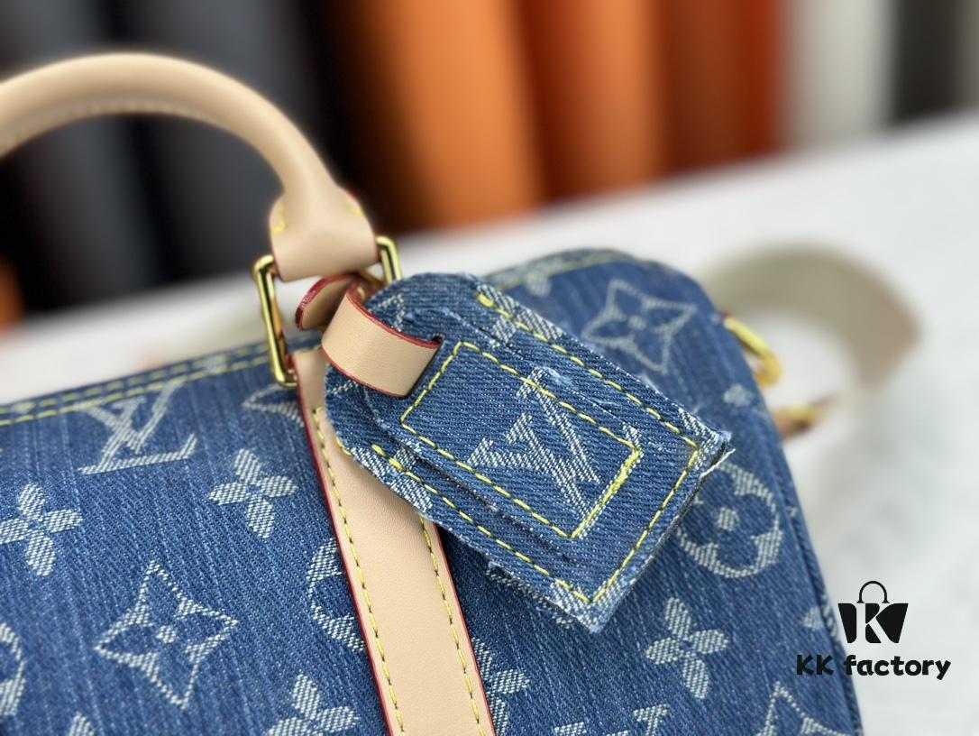 M46271 Black Flower Orange Chain, Denim Blue, M31044 Orange, M11542 Monogram, M24849 Monogram Multicolored Daisy