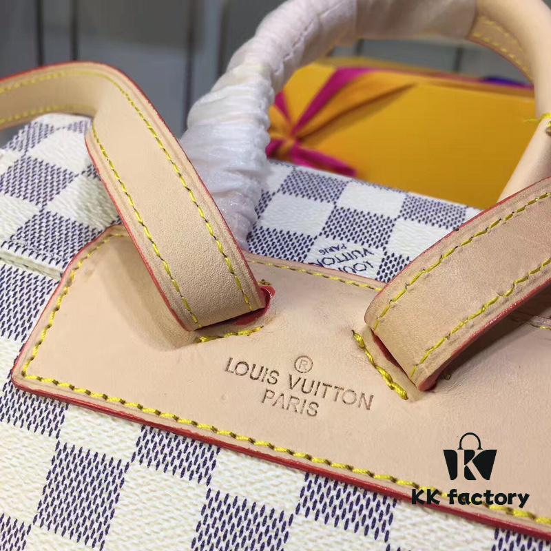 Factory Price N41578 Reading Glasses Bucket Backpack! Stylish and Functional Sperone Backpack for Women Made of Damier Azur Canvas, the Perfect Urban Companion