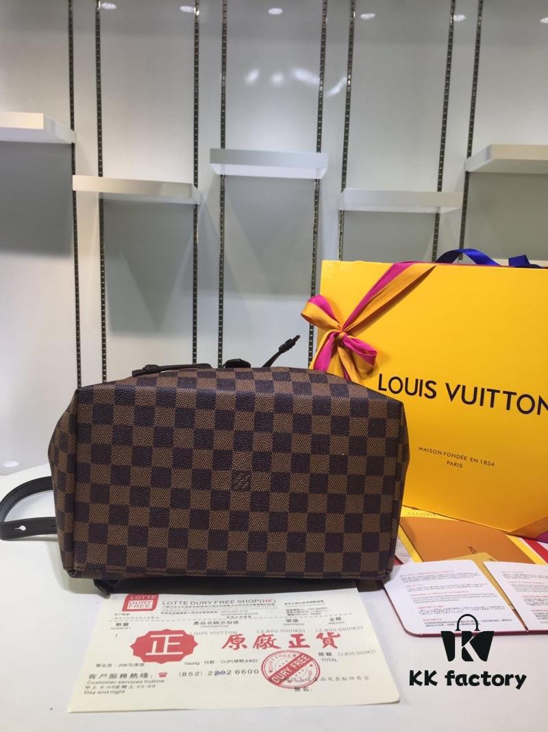 Factory Price N41578 Reading Glasses Bucket Backpack! The Sperone Backpack for Women, Crafted in Damier Azur Canvas, Combines Functionality and Fashion as the Ultimate Urban Companion