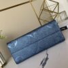 Top-Grade Full-Grain Leather, Exclusive Real Photo - M45595 Pearl Blue Full Leather Matelassé By The Pool Capsule Collection OnTheGo Medium Tote Bag