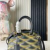 M23576 Gradient Quilted Full Leather Shell Bag Series Alma BB Handbag