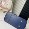 Top Quality Original Design Exclusive Real Shot M23666 Deep Blue Diamond Quilted Full Leather Clam Shell Bag Series Alma BB Handbag