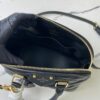 Top-tier Original Stock Exclusive Real Photos M83048 Black Diamond-quilted Full Leather Alma BB Clutch Bag