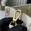 Top-tier Original Order, Exclusive Real Photos: M23637 White Full Leather Square Bag Series Lock & Go Handbag M22311