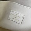 Top-tier Original Order, Exclusive Real Photos: M23637 White Full Leather Square Bag Series Lock & Go Handbag M22311