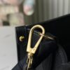 Top-Quality Original Order Exclusive Real Shot M22311 Black Full Leather Square Bag Series Lock & Go Handbag M23637
