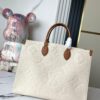 Top-Grade Full-Grain Leather, Exclusive Real Photos: M45933 White Beige Matelassé, Mama Bag Series M45081 Milky White M44925 Black Size: 41.0 x 34.0 x 19.0 cm Louis Vuitton Onthego Large Tote