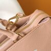 Petit Palais Handbag in Grained Leather with Monogram Motif
