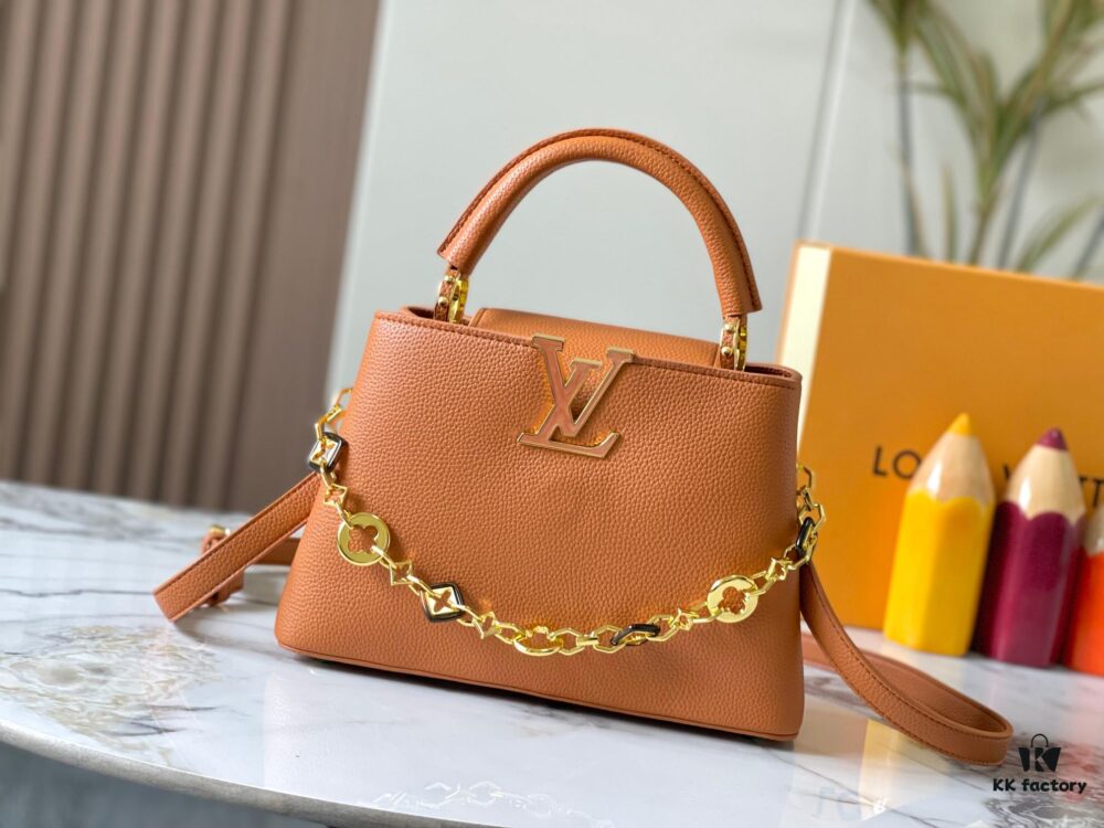 Guangzhou Stock Top Quality Original M14971 Brown Capucines BB Handbag