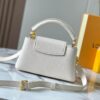 Top-Quality Guangzhou Stock M14393 White Capucines East West Mini Bag