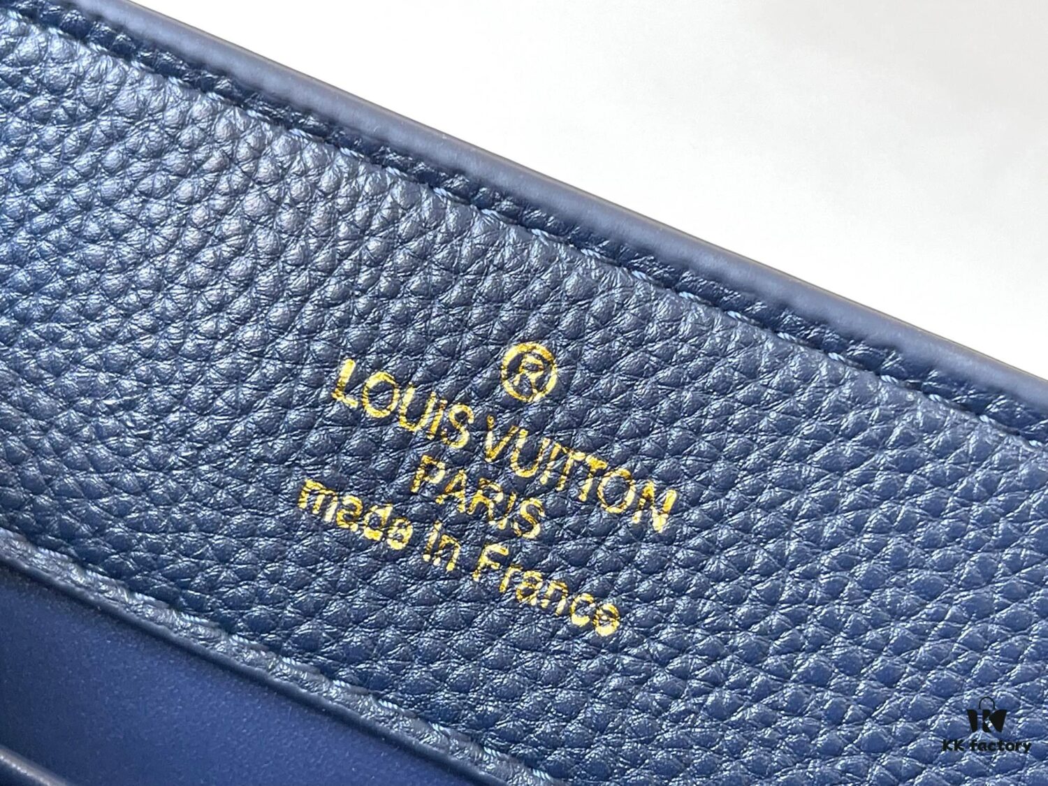 Guangzhou Stock Top Quality Original M14971 Blue Capucines BB Handbag