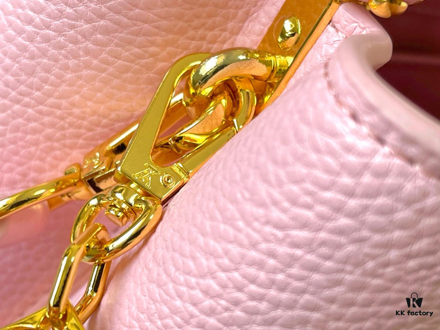 Guangzhou Stock Top Original M14971 Pink Capucines BB Handbag