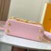 Guangzhou Stock Top Quality Original M14393 Pink Capucines East West Mini Handbag