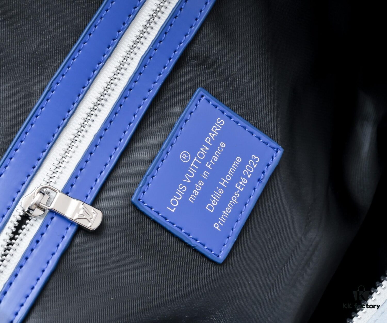 Keepall Bandoulière 45 Travel Bag in Monogram Coated Canvas and Cowhide Leather