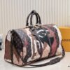 LV Portrait Collection Keepall Bandoulière 55 Travel Bag