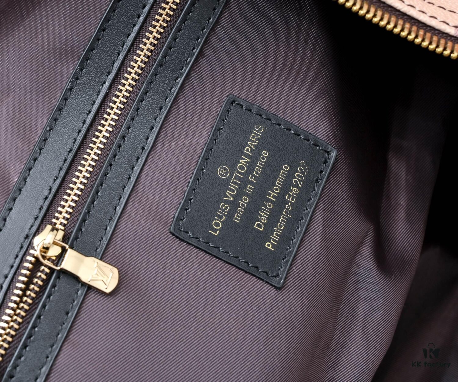 LV Portrait Collection Keepall Bandoulière 55 Travel Bag