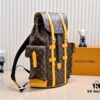 LV Colormania Christopher Medium Backpack M12729 in Classic Blue and M13202 in Earthy Yellow 41379
