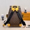 LV Colormania Christopher Medium Backpack M12729 in Classic Blue and M13202 in Earthy Yellow 41379