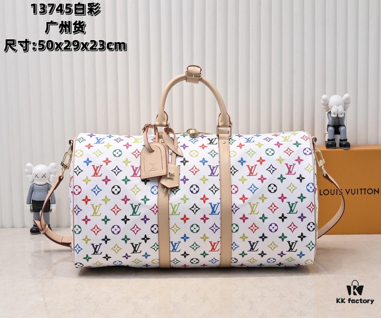 P New Arrival M13745 41416 Black Colorful White Colorful 33 Color Series LV 2025 Spring/Summer Collaboration with Takashi Murakami