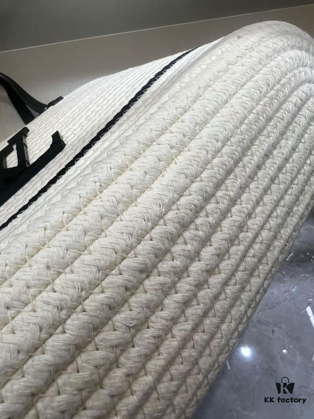 LV Summer New Arrival Woven Tote Bag Large Capacity Vacation Beach Bag Shoulder Bag