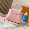 Upgraded M23082 Pink - Full Leather Cap, Na Ying Collection, Qixi Limited Edition / Mini Capucines BB Bag