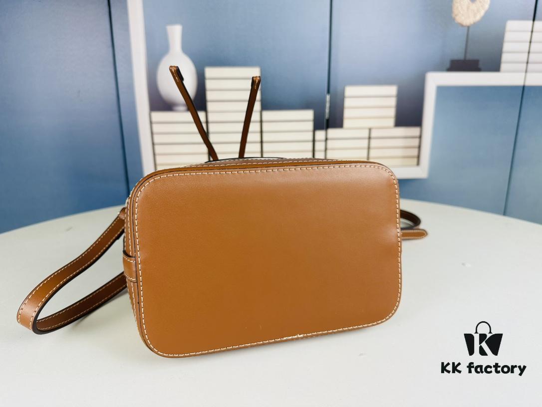 New Large Batch LV NOE PURSE Bucket Bag in Raffia Leather 'Little Burnt Dumpling'