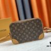 Top Quality Original LV Classic Crossbody Bag, Model No. M51274, Monogram Pattern, Small Square Design with Adjustable Full-Grain Leather Shoulder Strap