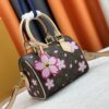 Upgraded Original M13805 M13257 M40390 M46234 LV x Murakami Collaboration Cherry Blossom 🌸 Nano Speedy Handbag