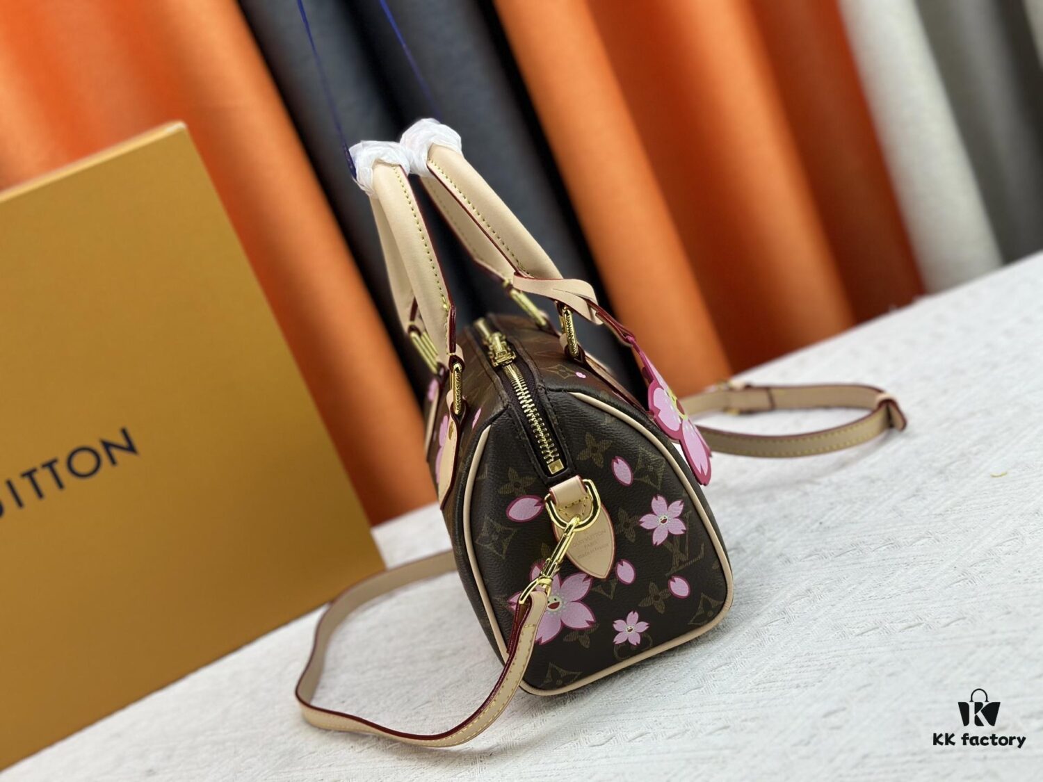 Upgraded Original M13805 M13257 M40390 M46234 LV x Murakami Collaboration Cherry Blossom 🌸 Nano Speedy Handbag