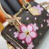 Upgraded Original M13805 M13257 M40390 M46234 LV x Murakami Collaboration Cherry Blossom 🌸 Nano Speedy Handbag